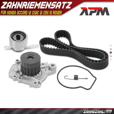 Zahnriemensatz + Wasserpumpe für Honda Accord VI Civic VI MB MC CRX III Rover