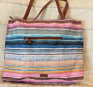 the sak silverwood crochet tote