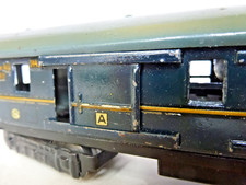Märklin 344 JB (H0/00) wewnętrzny. Wózek bagażowy niebieski - 17,5cm (sprzęgła pazurowe)