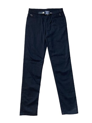 パンツ 1017 ALYX 9SM buckle belt slacks 1017 ALYX 9SM Buckle Pants Size 27W 14L Black Belt Loops Zip