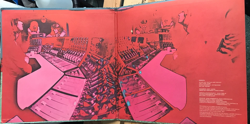 TEN YEARS AFTER Watt DERAM/LONDON LP VG+ VINYL gatefold - Image 3 of 4