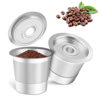 2PCS K Cup Reusable Coffee Pods for Keurig: Stainless Steel Refillable K Cup