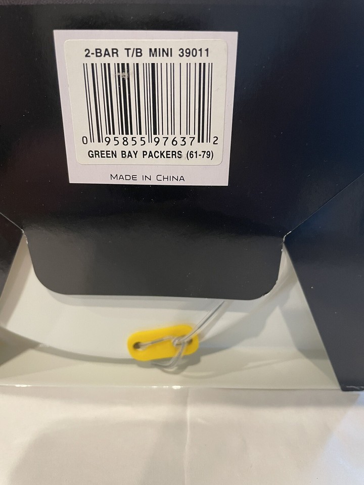 Bart Starr Signed Green Bay Packers 2Bar Mini Helmet w/ HOF 77, MVP SB