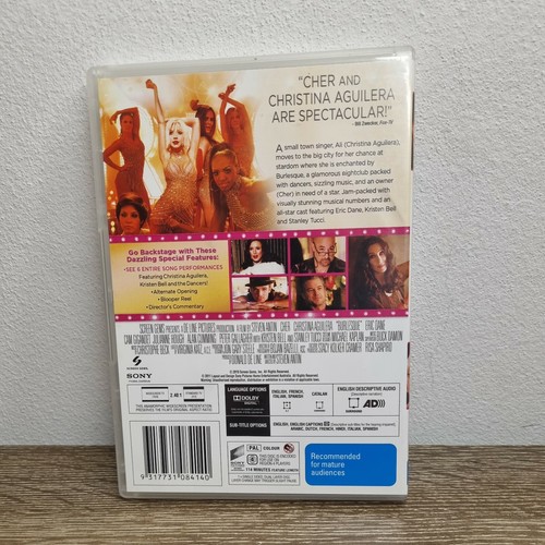 Burlesque - DVD - Free AusPost - Picture 2 of 3