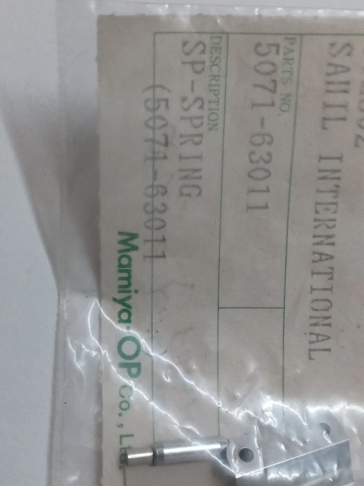 Nuevo Stock Antiguo Mamiya RB 67 SP-Spring Pieza Nº 5071 63011 Repuesto Original Foto 4 de 4