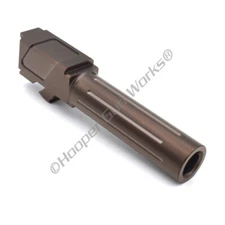 HGW Titan Fluted Pocket Match Grade Barrel for Glock 29 10mm Oil Rubbed Bronze