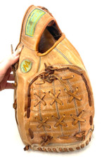 Vtg Ted Williams 16172 Brown Leather Right Hand Throw Baseball Glove Mitt