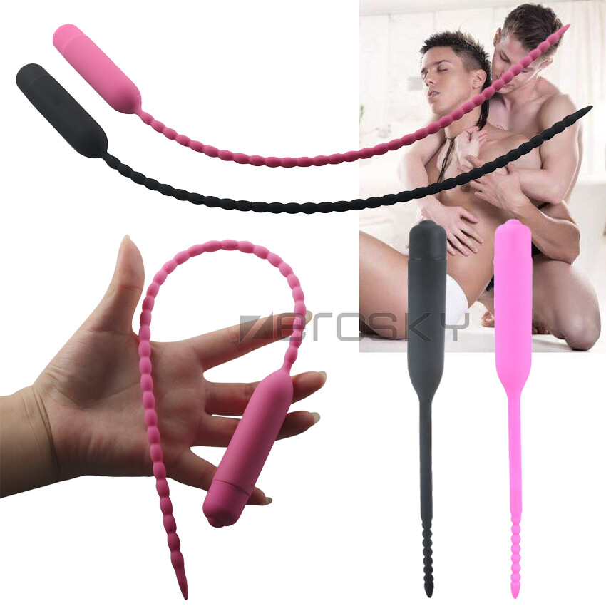 10 speed Urethral Sound Vibrator Cathreter Dilator Penis Insert plug  Masturbator | eBay