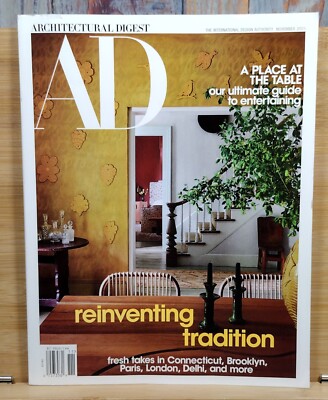 Architectural Digest NOVEMBER 2023 Reinventing Tradition | eBay