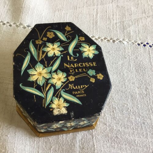 Rare flacon de parfum Narcisse Bleu 1925 avec sa boîte d'origine. - Photo 1/6