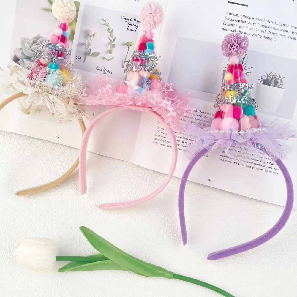 Happy 2024 birthday hairband