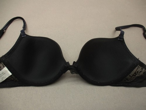 34C Gilly Hicks Womens Lightly Lined Plunge Underwire Back Closure Demi Bra 8R - Picture 8 of 8