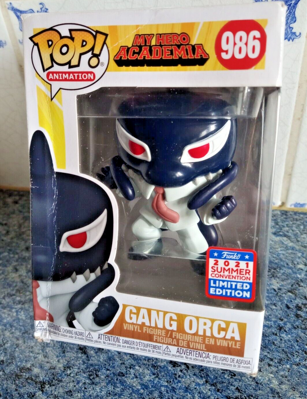 Funko Pop 2021 Summer Convention Edition Limitée My Hero Academia Gang Orca 986