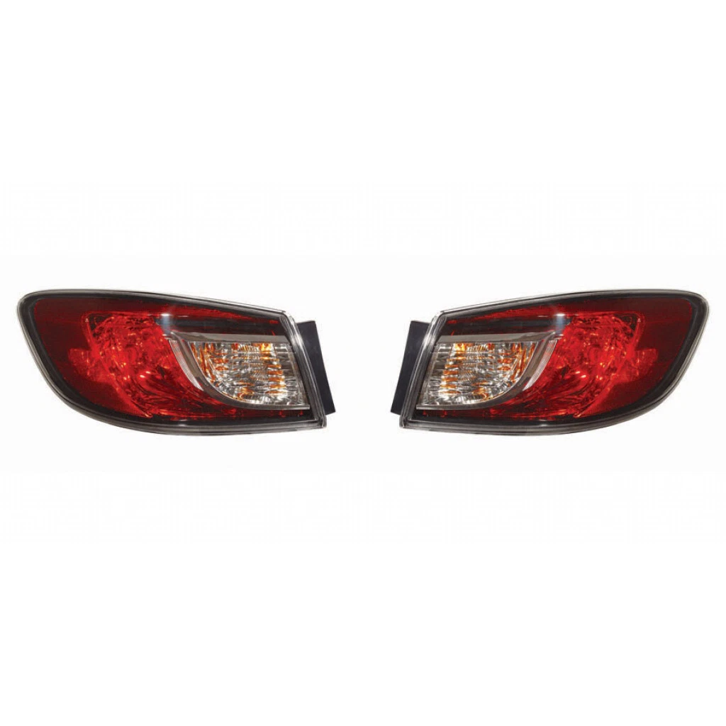 For 2010-2013 Mazda 3 Tail Light Outer Driver Left Side | Halogen | Sedan