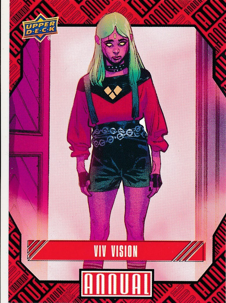 スケッチカード Upper Deck Marvel Viv Vision 93 VIV VISION 2023-24 2024 Upper Deck Marvel Annual