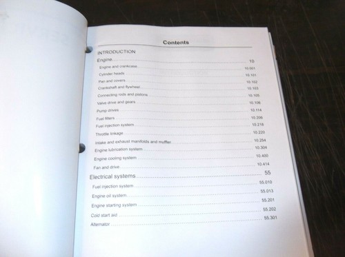 NEW HOLLAND BOOMER 30 BOOMER 35 COMPACT TRACTOR SERVICE REPAIR MANUAL - Picture 3 of 9