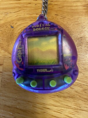 Vintage Giga Pets ~ Za Zoo (1997) ~ Rare TIGER Virtual Pet