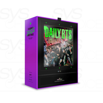 BTS 2022 SEASON’S GREETINGS BTS 2022 SEASON'S GREETINGS Desk Calendar+Diary+MakingDVD+