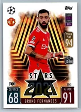 Bruno Fernandes 2021-22 Topps Match Attax UEFA #STA2