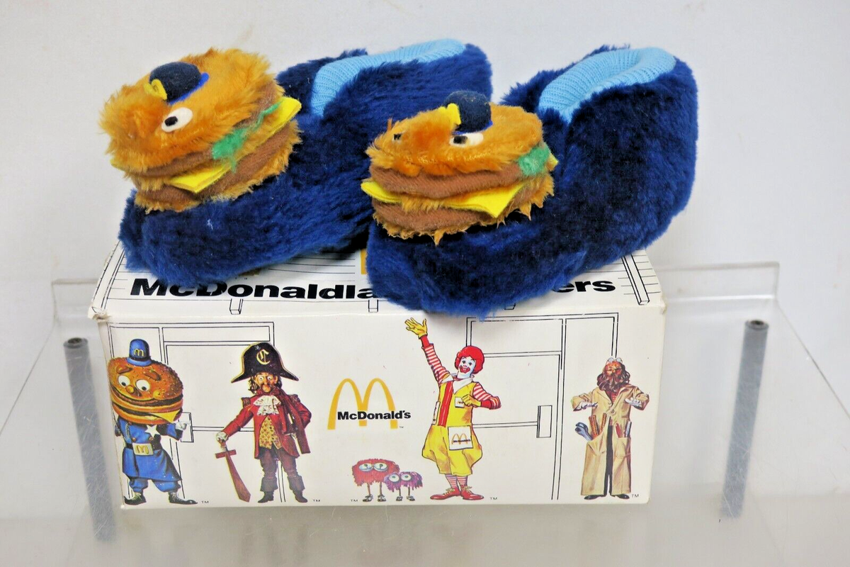 1977 アメリカ マクドナルド ルームシューズ 未開封 ロナルド ぬいぐるみ