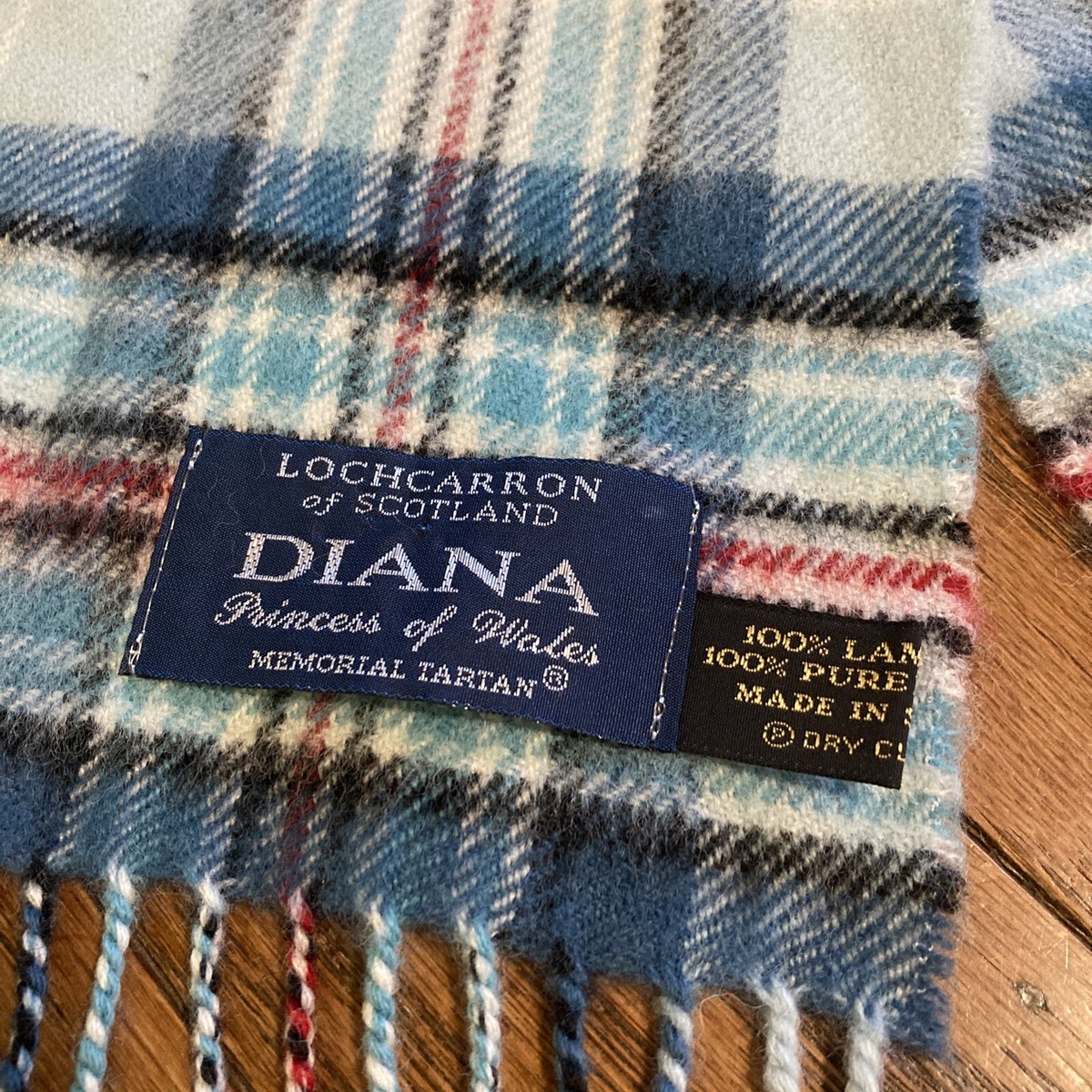 The OFFICIAL Diana Princess of Wales Memorial Tartan by Lochcarron of Scotland. In memory of Diana Princess of Wales, we have introduced a  main image 2