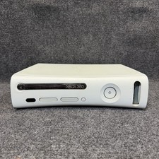 Microsoft Xbox 360 Fat White Console For Parts/Repair Disc Read Error No HD 4007