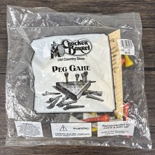 Cracker Barrel Old Country Store Peg Game New Old Stock Original Sealed Bag