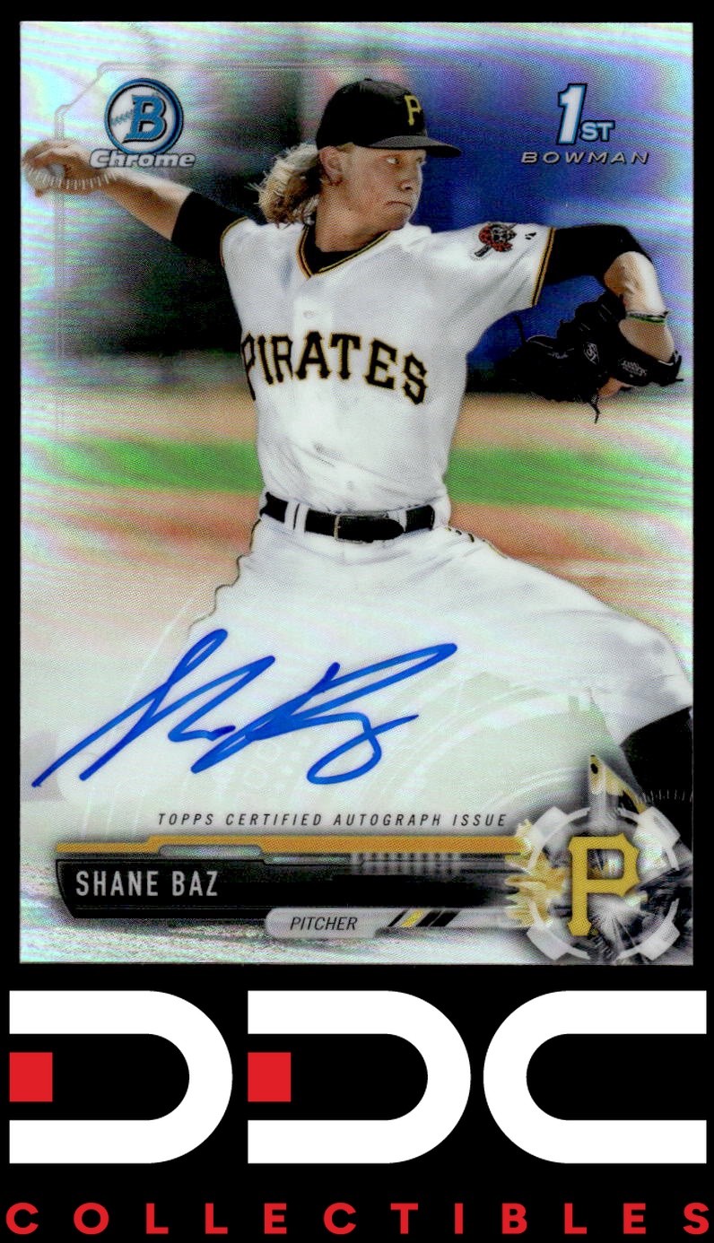 Shane Baz #CDA-SB (Baseball Cards 2017 Bowman Draft Chrome Picks Autographs) — is it worth grading?