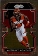 2021 Panini Prizm #275 Akeem Davis-Gaither - FB