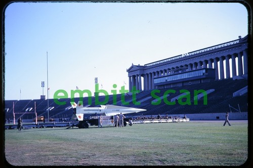 Original Slide, Army Nike Hercules Missile at Soldier Field, 1967