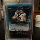 2024 Topps Midnight Bo Nix Auto Rc 1/25 1st On Print - broncos