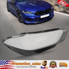 Right For 2019-23 BMW 8 Series G14 G16 Headlight Shell Cover Headlamp Lens Cover