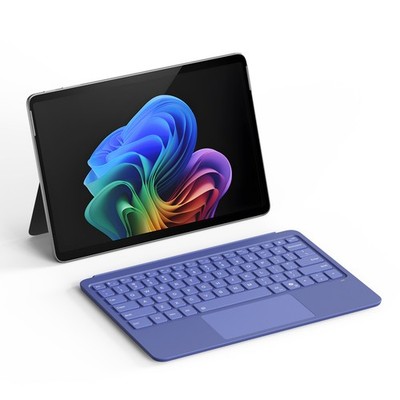 For Surface Pro 12 Independent Backlit Magnetic Wireless Touch Game Keyboard
