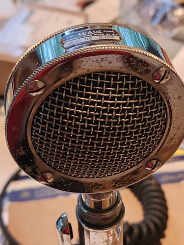 D-104 MICROPHONE ASTATIC T-UG8 STAND WITH PREAMPLIFIER unknown condition - Imagen 4 de 20