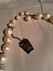 Vtg Trifari Choker Necklace Baroque Faux Pearls/   Orig. TAG — photo 3