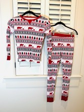 Target Wondershop Fair Isle Pajamas 2pc Christmas Winter Kids Size 12