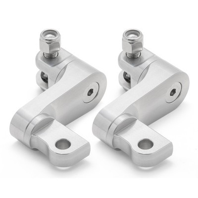 CNC Fußrastenverlängerung Fußrasten Fußrastenhalter für Harley Dyna Super Glide