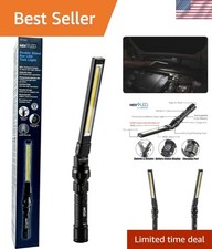 Folding Magnetic Work Light - 1200 Lumens, USB-C Rechargeable, Water Resistant