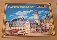 FALLER HO B-900 MAIN FIRE STATION EXCLUSIVE MODEL 1987  BUILDING KIT BRAND NEW
