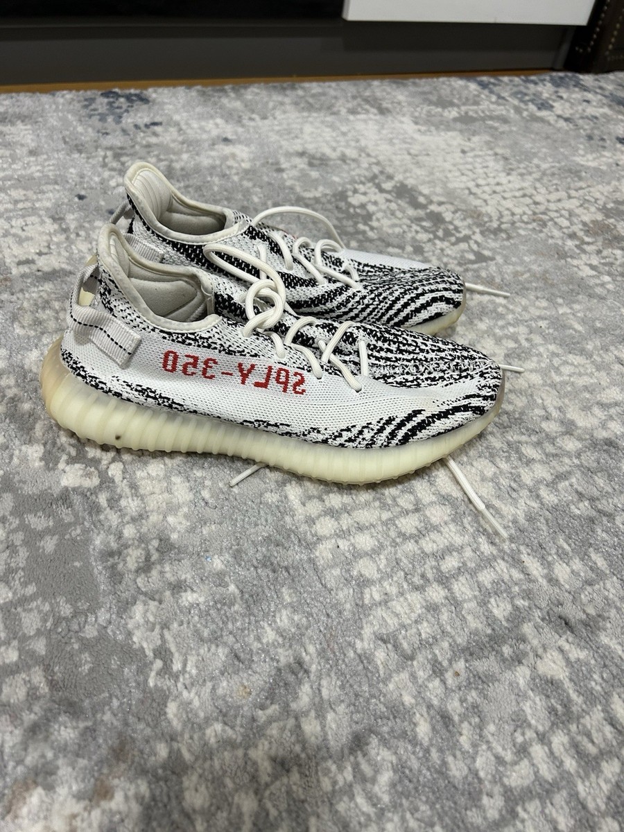adidas gazelle silver green womens Adidas Yeezy Boost 350 V2 Zebra Sneakers White Size 6.5 CP9654  Celebrity  Owned