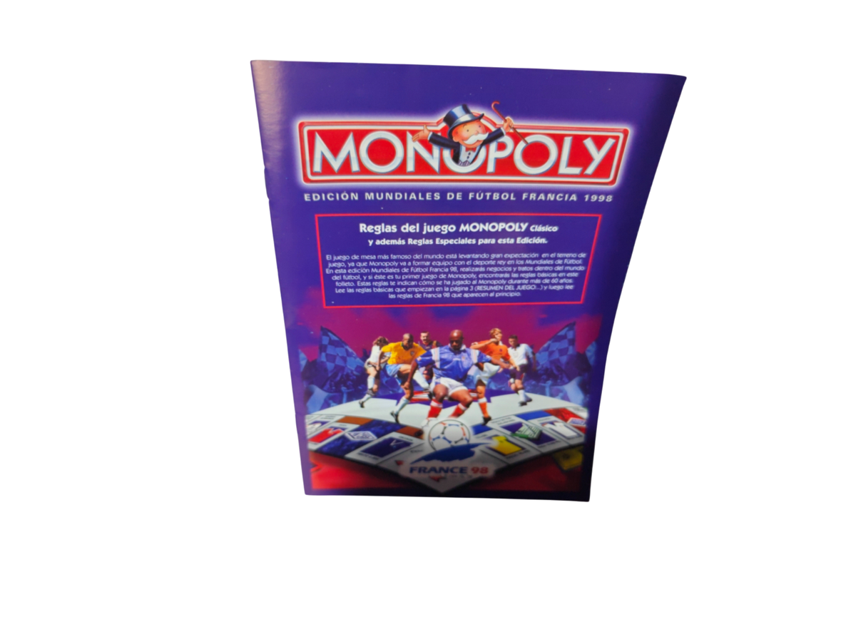 Monopoly France 98 World Cup Edition Soccer Football Board Game