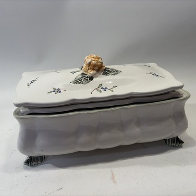 Vintage 3 Piece Princess House  Garden (Casserole and /or Planter) Rare