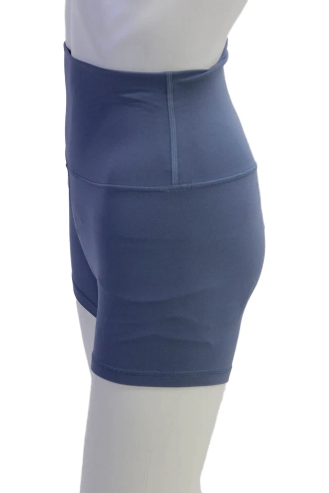 Pantalones cortos de motociclista Lululemon para mujer azules talla XS Foto 2 de 4