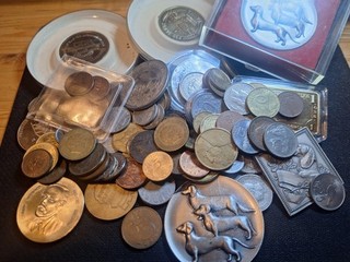 Münzen vers.altes Geld Medaillen Konvolut Sammlung