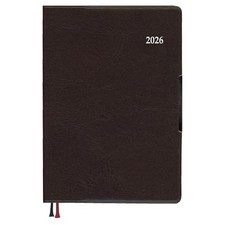 Daigo 2026 Planner Appointment Weekly Left A6 Brown E8433 2025 Starts December