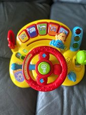 VTech Turn Learn Driver Baby Steering Wheel Activity Toy Lights 9-36m