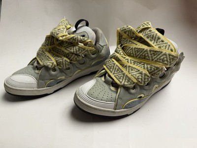 Lanvin Curb Sneakers Pale Green/Ice Blue Women s Size 43 (USWOMENS 10/US MENS 9)