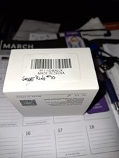 Smart Ring Activity Tracker Black Size 10