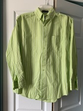 Men  s Haggar Dress Shirt Size M/M