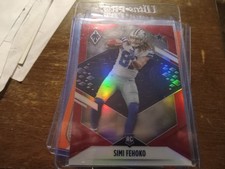 2021 Panini Phoenix - Rookie Simi Fehoko #141 Red /250 (RC)
